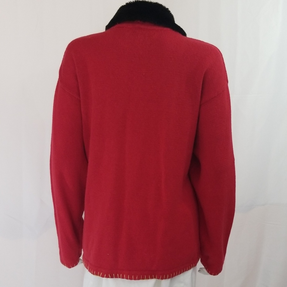 Red Christmas Sweater - Picture 3 of 5